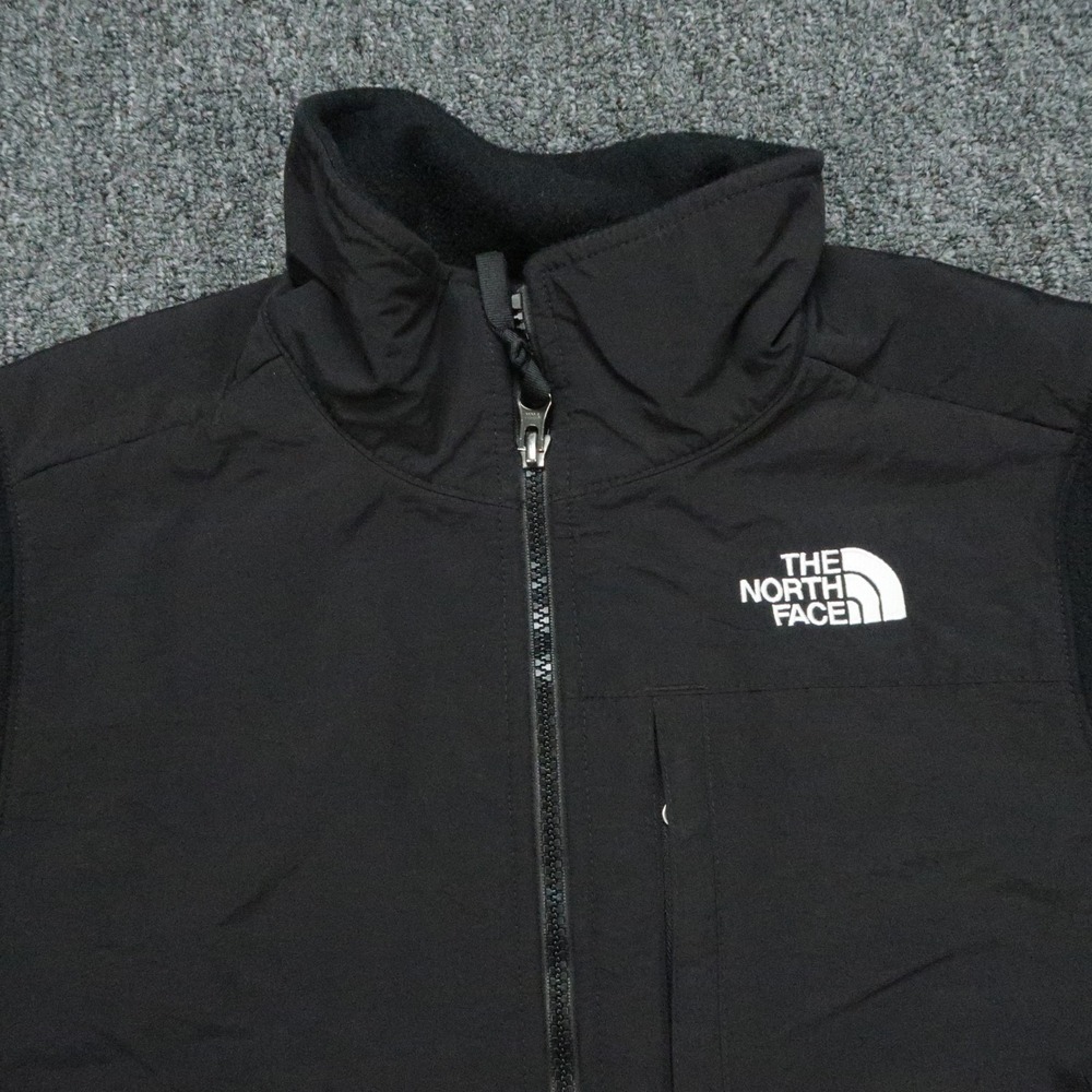 The North Face Jacket Womens Small Black Denali 2 Fleece Full Zip Pockets - Picture 2 of 10